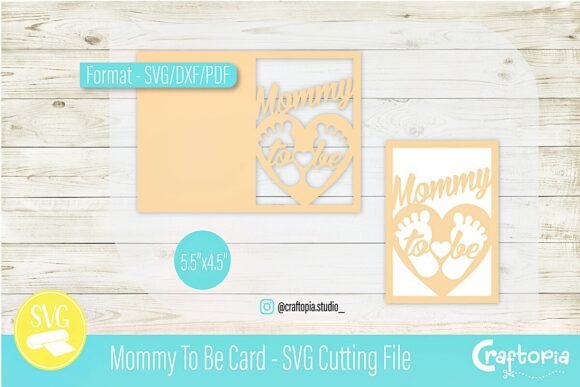 Download Mommy to Be Card – SVG Cutting File - Mommy Collection