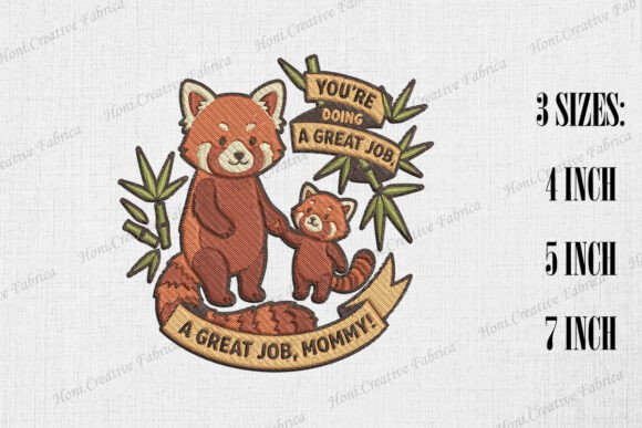 Download You're Doing a Great Job Mommy Red Panda - Mommy Collection